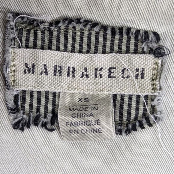 Marrakech Anthropologie Women's Sage Green Utility Army Jacket XS - Picture 7 of 9